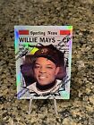 1997 Topps WILLIE MAYS #579 1961 Topps Reprint Finest Refractor w Coating