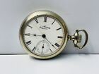 Antique Waltham Pocket Watch Silverode Case Not Running For Parts or Repair