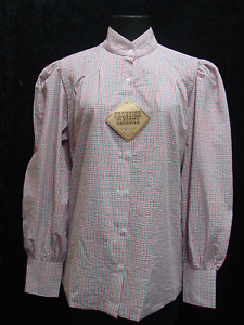 Blouse Frontier Classics Womens check Old West Wichita style M 44 BUST NEW