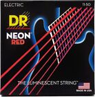 DR Hi-Def Neon Red Electric Heavy Strings (NRE11)
