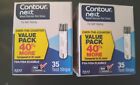 Contour Next Blood Glucose Test Strips (70 Count) 2 Boxes Of 35