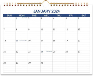 New ListingCalendar 2024-2025 - Wall Calendar Runs April 2024 to June 2025-15 Months Calend