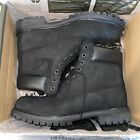 Size 10 Men's Timberland Premium 6 Inch Waterproof Boots TB-010073-001 Black
