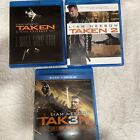 Taken 1, 2 & 3, Liam Neeson, Blu-ray Collection Trilogy 3 Movies