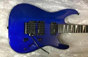 Jackson Electric Guitar Blue W/Hard Case Arm Made in Japan Used Product