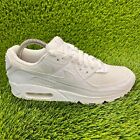 Nike Air Max 90 Womens Size 8.5 White Athletic Running Shoes Sneakers CQ2560-100
