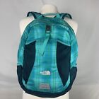 North Face Recon Squash Backpack School Book Bag Plaid Youth Small Travel Camp