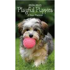 Turner 2024-2025 Playful Puppies 2-Year Pocket Planner w