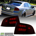 Red Smoke 2004 2005 2006 2007 2008 Acura TL Type-S Tail Lights Lamps Aftermarket (For: 2008 Acura TL)