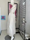 Vintage 1930s/40s Gown-As Is-White-sailor Collar-Design-dress-romance-XS-Small