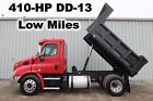 New Listing410-HP DD-13 10FT DUMP BED BODY HAUL DELIVERY SINGLE AXLE TRUCK LOW MILES