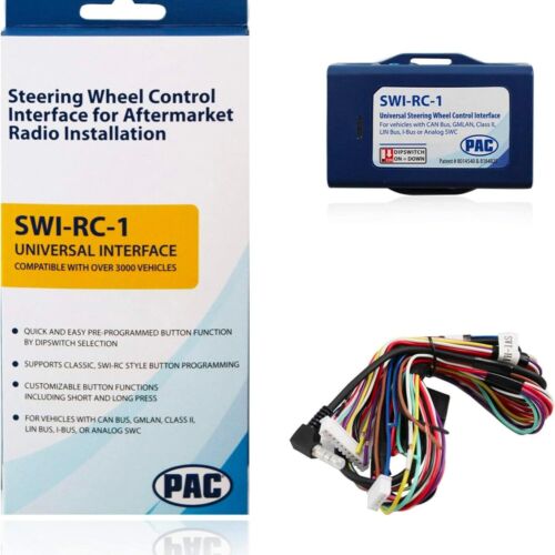 PAC SWI-RC Steering Wheel Control Interface Designed for All Major Radio Brands