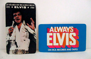 Elvis Presley, Two Pocket Calendars 1979 & 1980, RCA PROMOS (2.25