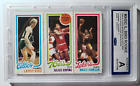 1980-81 Topps #6 Larry Bird Erving Magic Johnson ROOKIE SEPARATED CCG Authentic