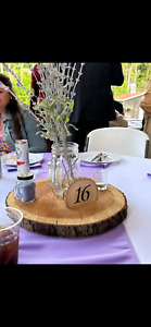 Wooden Wedding Table Numbers Handmade/Customizable