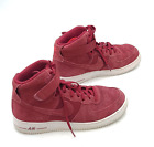 Nike Air Force 1 High 07 315121-610 Men's Red Suede Running Sneaker Shoes US 8.5
