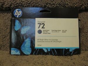 HP C9403A Matte Black Ink Cartridge Genuine OEM NEW # 72 JUL/2021