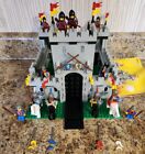Vintage LEGO Lion Knights King's Castle 6080 - 100% Complete Manual Minifigures