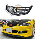 Grille Euro-R for Acura TSX Honda Accord 7 CL 2005 - 2008 Front vent radiator (For: 2007 Honda Accord)