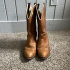 Dingo leather cowboy Cowgirl Western Riding boots Womens 8.5