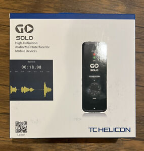 New TC-Helicon GO SOLO Audio/MIDI Interface for Mobile Devices