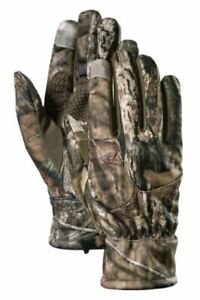 Men's (L, M) Realtree XTRA TOUCH SCREEN LightWeight Gloves Camo Winter Shooting