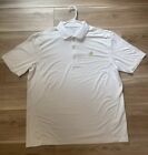 Masters Tech Augusta Nationals Performance Polo Mens XL White Stretch Breathable