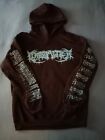 LIMBSPLITTER hoodie size XL sanguisugabogg regurgitation brutal death metal