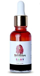 THEMANETHANG Baby Hair Growth Oil - Organic Baby Oil for Newborn - Baby Coconut