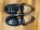 dr martens mary jane size 6 W Black With Good Condition New Box