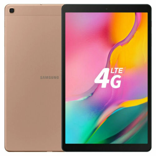Samsung Galaxy Tab 10.1 (2019) SM-T515 Factory Unlock 32GB Gold Very Good