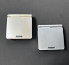NINTENDO GAMEBOY ADVANCE SP SILVER HANDHELD AGS 001 Console Only No Charger