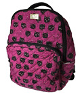 Betsy Johnson Luv Betsey Quilted Pink Blackcat Backpack Bag