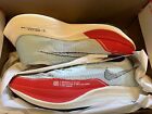 Nike ZoomX Vaporfly Next% 2 Mens Running Shoe Size 10.5 Glacier Blue And Red New