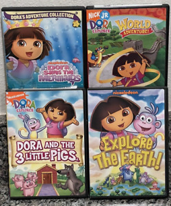 Lot of 4 Dora The  Exlporer Kids DVDs