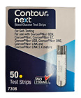 Bayer Contour Next Blood Glucose Test Strips - 50WCount NEW exp . 9/24 and 10/24