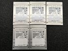 Lot of 5 TOSHIBA PX03SNF080 800GB SAS 12G 2.5in Solid State Drive