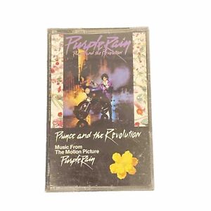 Prince Purple Rain Cassette Tape 80s Pop Music from the motion picture