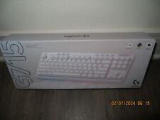 New Logitech G715 Style Tactile Wireless Mechanical Gaming Keyboard - White