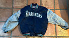 Vtg 90's Starter Diamond Collection MLB Seattle Mariners Satin Jacket