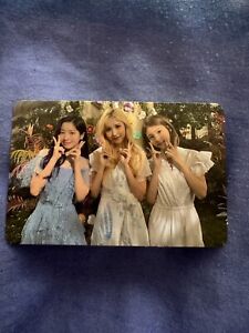 Twice More & More Official Dahyun, Mina and Nayeon Unit Photocard