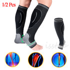 Calf Brace Support Ankle Heel Compression Socks Plantar Fasciitis Pain Relief US