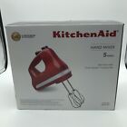 NEW KitchenAid 5-Speed Hand Mixer KHM512ER Empire Red