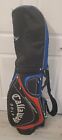 CALLAWAY GOLF BAG 6 Way With Rain Cover - Black Blue Red - Used - READ