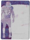 RAY LEWIS 2018 PANINIIMMACULATE PLATES & PATCHES PRINTING PLATE CARD #1/1!
