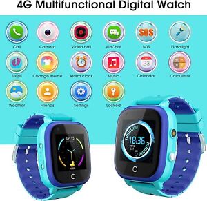 Kids Smart Watch for Kids Gift with GPS Anti-lost SOS Alerts WiFi 4G US