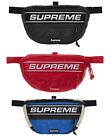 Supreme Logo Waist Bag Black Red Blue