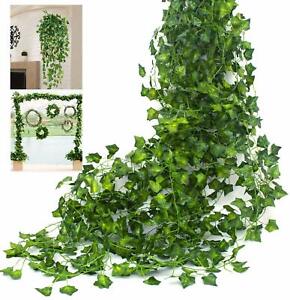 6 PACK  6.5 Ft Artificial Hanging Garland Ivy Leaves Plants Vines Home Decor USA