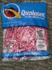 Qualatex 260Q Balloons Bag of 100 Pearl Pink Balloon Twisting
