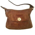 Baggallini Purse Medium Avenue Tote Handbag Shoulder Brown Faux Leather
